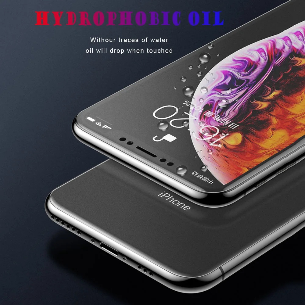 Фольга артефакт версия матовая полное покрытие Гидрогелевая пленка защитная пленка для экрана для Iphone 6 7 8 plus XR XS MAX 11 PRO MAX