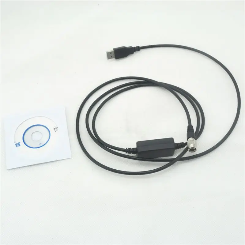 USB Data Download Cable for Windows 7 8 10 For Topcon Sokkia Gowin Total Station 3