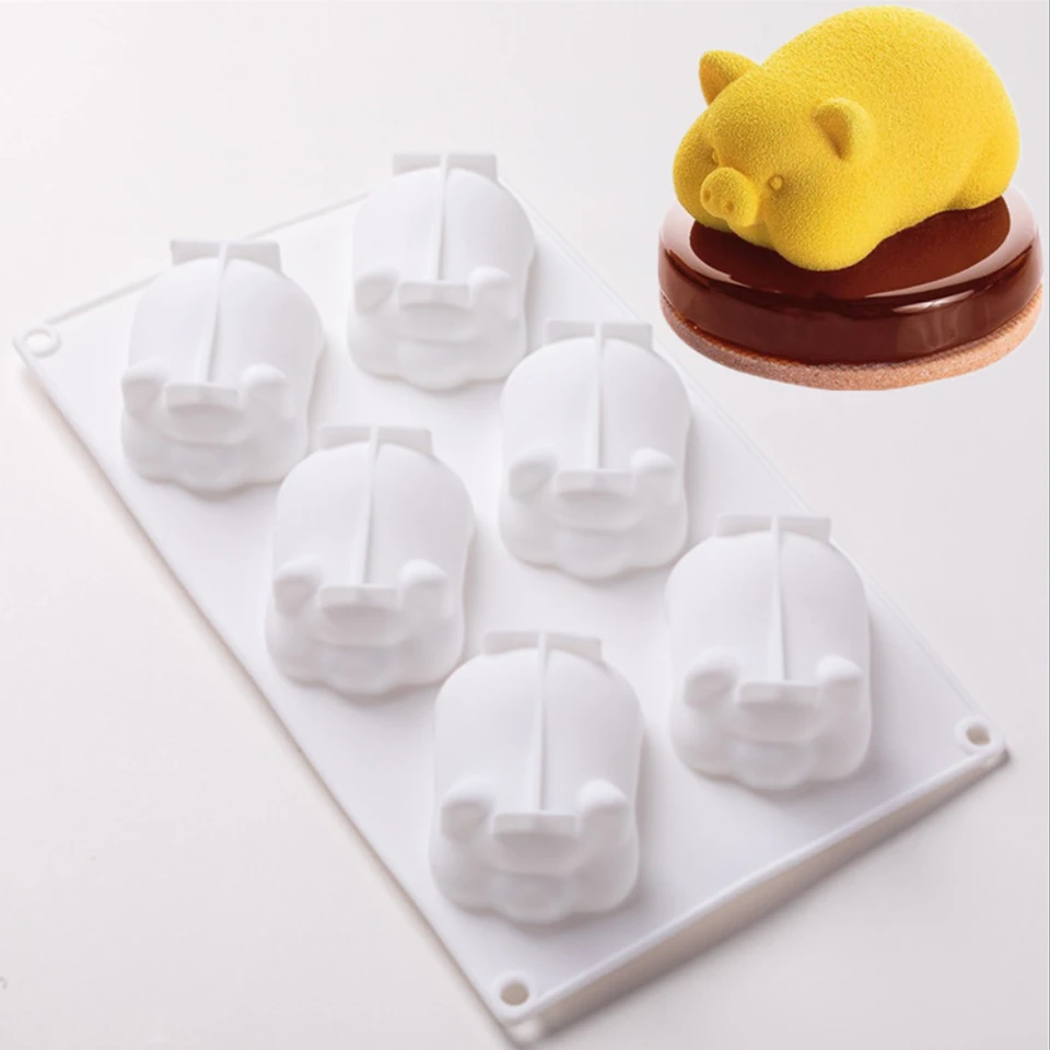 Stampi in silicone a forma di criceto per fare sapone, cioccolato, caramelle, fondente, decorazione torte, cemento, argilla, stampi in silicone