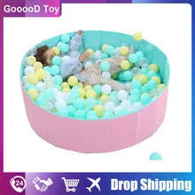 Piscine à balles d'océan pour bébé, jouet pliant pour la maison, clôture intérieure, jeu de balles de couleur à bulles, jouets multifonctions pour enfants