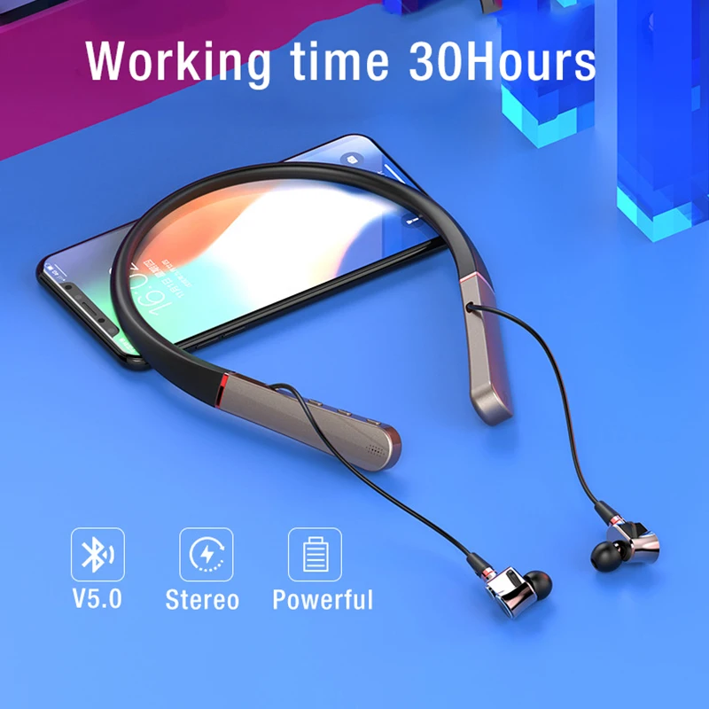 Наушники LYMOC HiFi съемные 6 динамических катушек Bluetooth 5 0 беспроводные наушники с