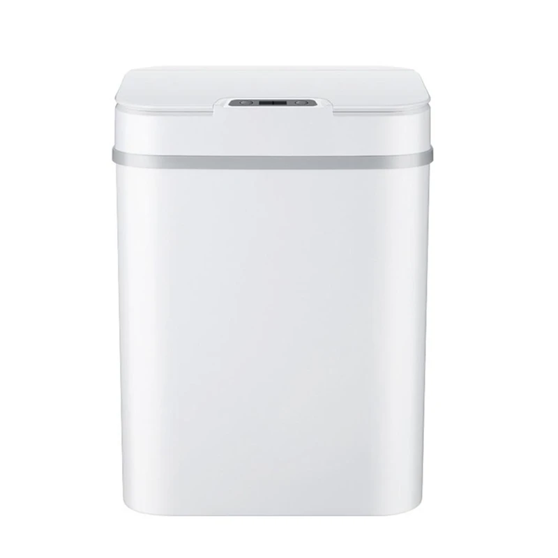 

TOP!-12L Induction Trash Can No Contact Odor Sealed Kitchen Trash Can