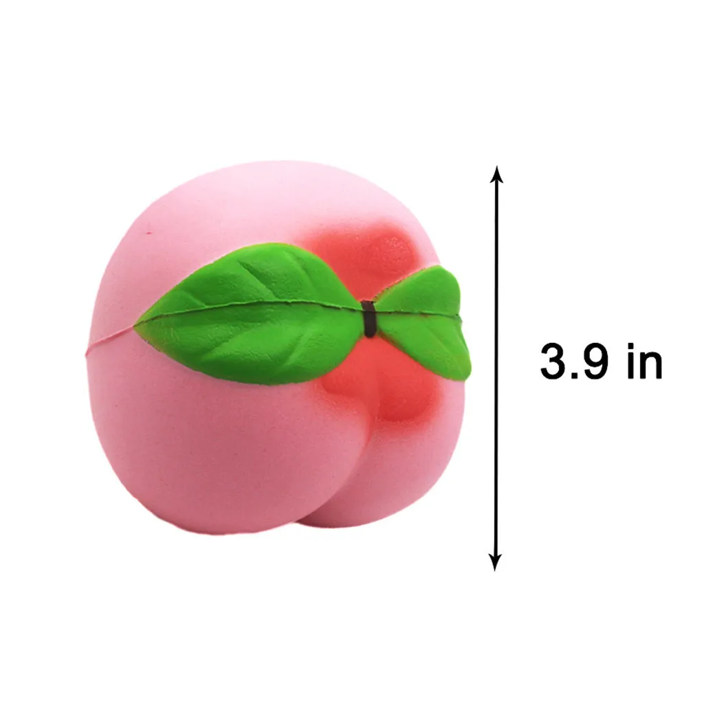 Slow Rebound Simulation Fruit Strawberry Banana Decompression Toy  Stress Reliever Decor Toys photography props #B