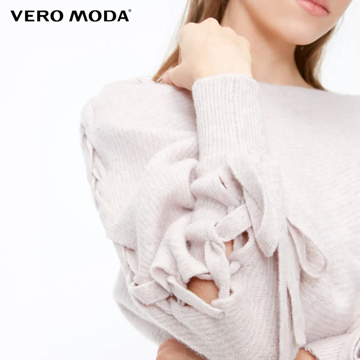 Vero Moda женский свитер из 64% шерсти с рукавами | 318413597