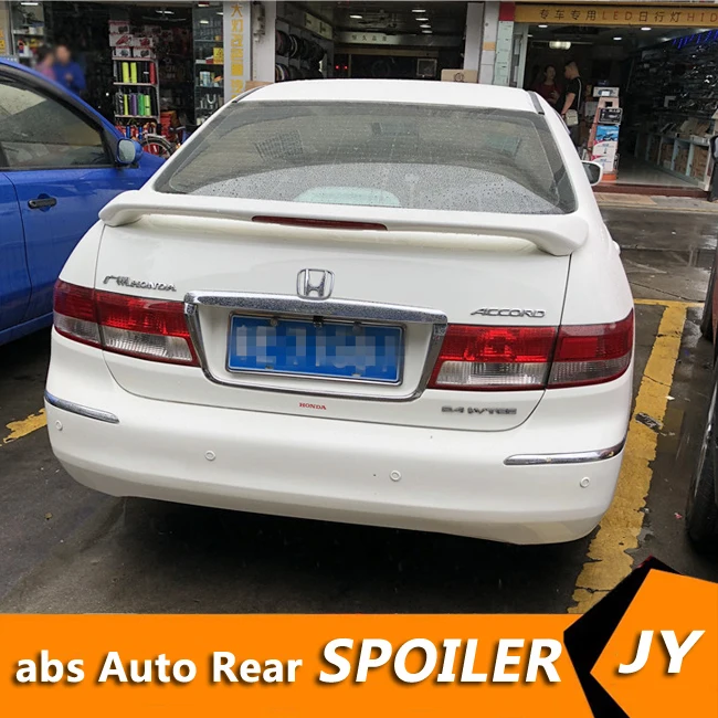 Спойлер для HONDA Accord 2003 2005 спойлер CRV светильник кой высококачественный из АБС