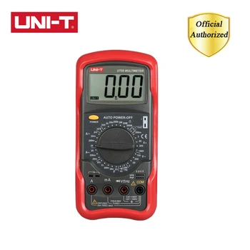 

UNI-T UT55 True RMS Digital LCD display multimeter Multimeter DC AC Volt Amp Ohm Capacitance Hz Temp Tester
