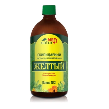 

Turpentine bath solution Naturopathy, Yellow, 1 L