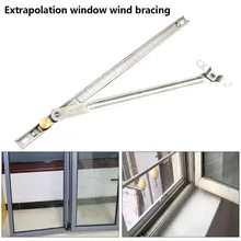 Защитное оконное крепление от ветра из нержавеющей стали, крепкое крепление для окон, крепкое крепление для окон, прочный ограничитель для блокировки окон
