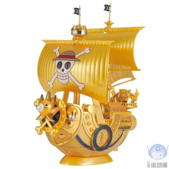 

Bandai model 55721 Great ship Golden Qianyang GOLD Memorial color scheme Theatrical version ver PVC Figure Dolls Brinquedos