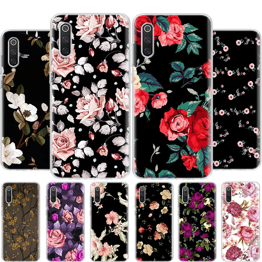 3D Relief Flower Exquisite Phone Case For Xiaomi Redmi Note 10 9S 9 8 8T 9C 9A 8A 7 7A 6 5 Pro S2 K20 K30 Cover Soft Silicone | Мобильные