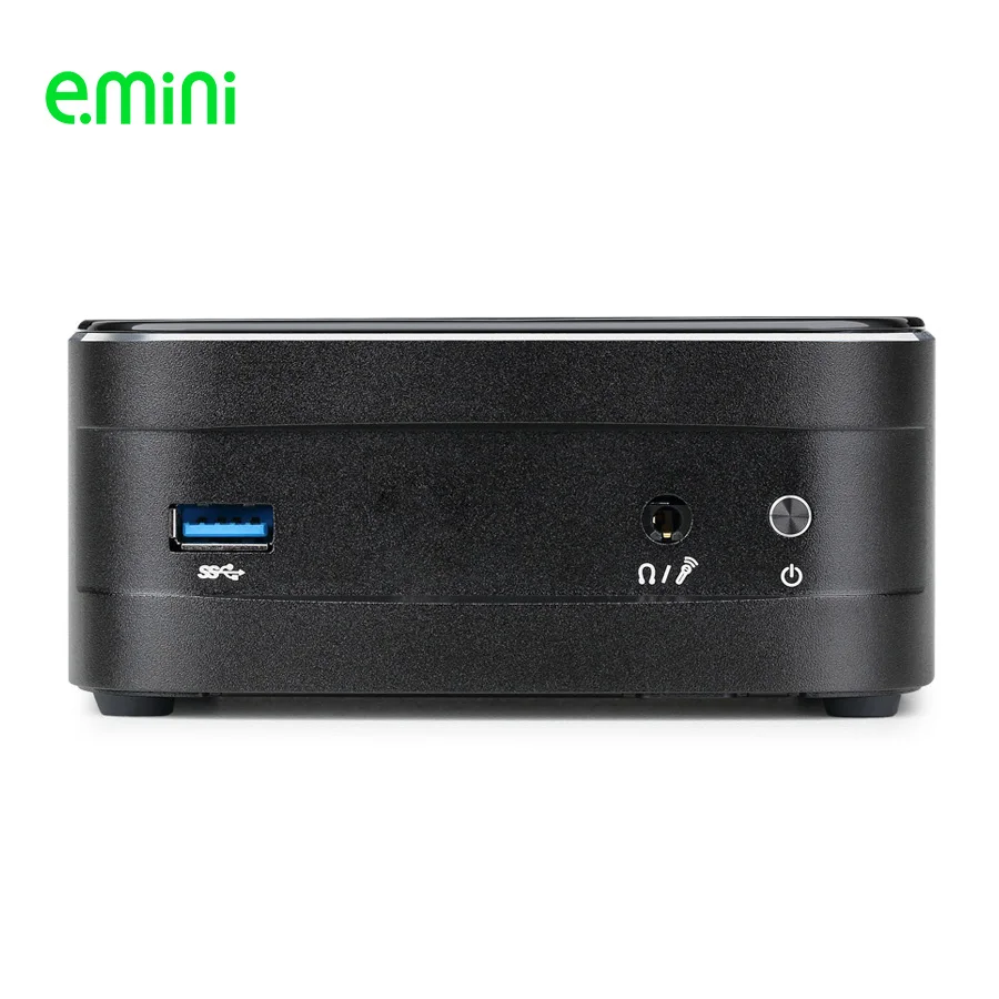 E. Мини Intel NUC Мини ПК Pentium 4405U HD graphics 510 с 4K HDMI маленький компьютер RJ45 DDR4 SSD M.2 слот Поддержка Wi-Fi для HTPC