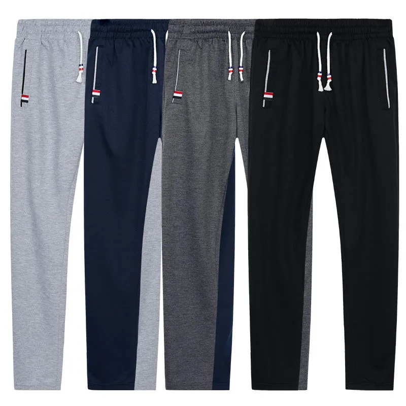 Men Joggers Spring Autumn Gyms Sweatpants Male Casual Trousers Sporting Bodybuilding Man Fitness Loose Tracksuit Plus Size M-6XL | Мужская