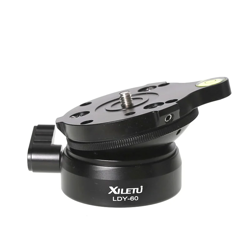  XILETU LDY-60 Tripod Head Panoramic platform horizontal adjustment platform professional hemisphere