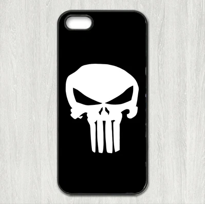 Чехол для телефона KETAOTAO Каратель s для iPhone 4S 5C 5S 6S 7 8 SE 5Plus XR XS Max чехол из мягкого ТПУ резины силикона - Цвет: Прозрачный