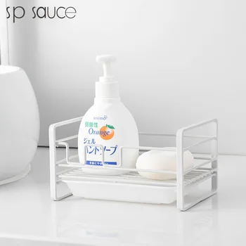 

Japanese Style Kitchen Water Draining Basket Sink Table-board Water Draining Cleaning Ball Cleaning cloth Storage Shelf