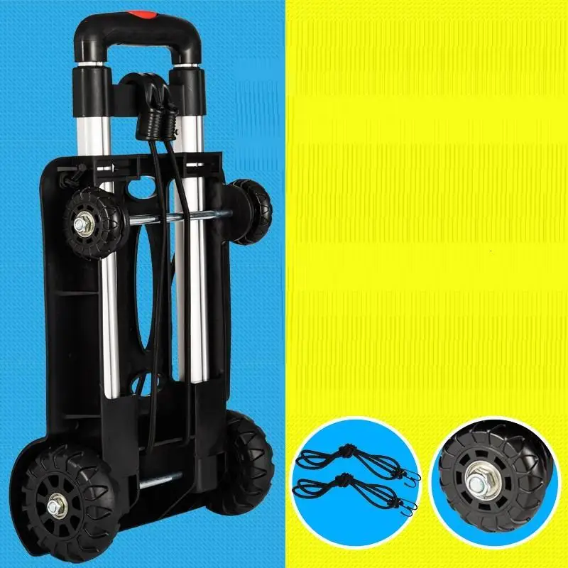 Number 18 Carello Carro Compra на колесиках для покупок на колесиках, на колесиках - Цвет: Number 18