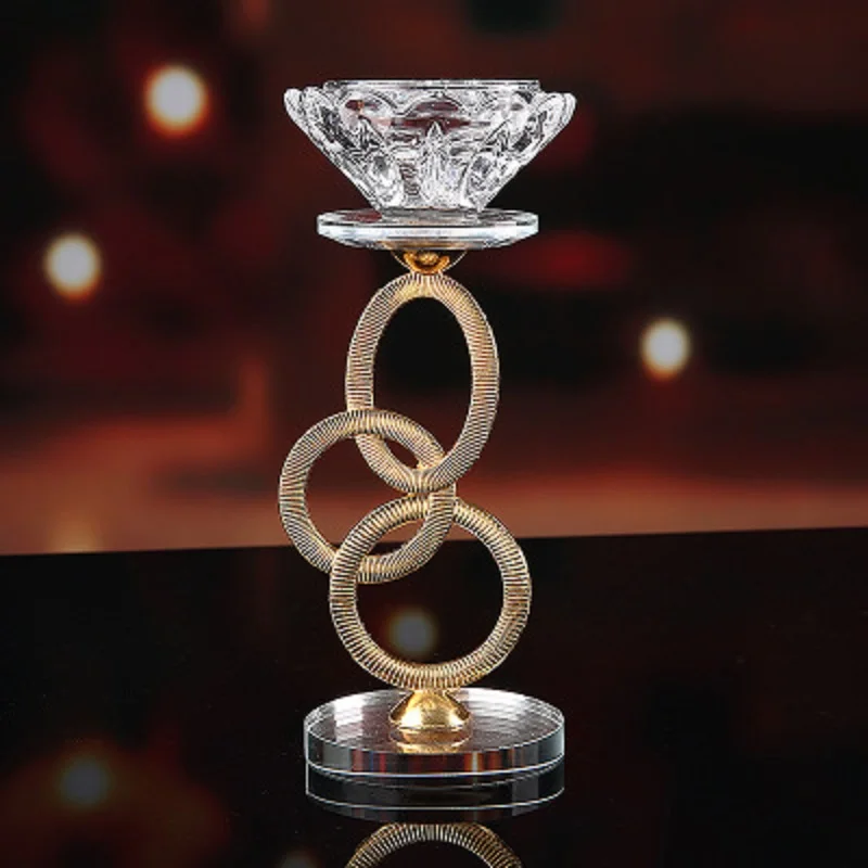 

Romantic Diamond Glass Christmas Candle Holder Bowl Candlestick Candelabra Wedding Bar Party Ornament Candles Home Decoratio