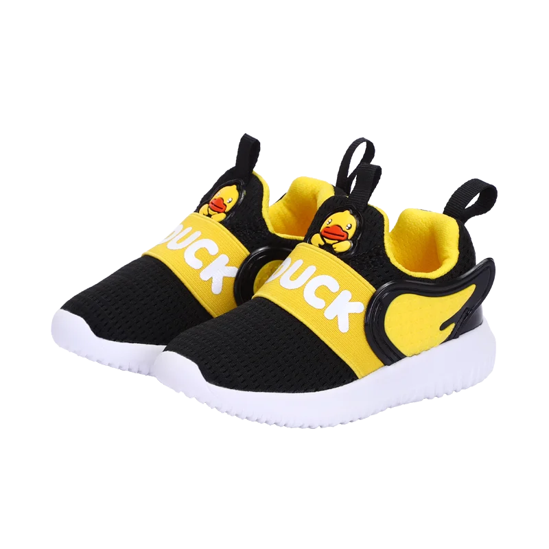 

B. Duck Small Yellow Duck BOY'S Trend Duckling Modeling Webbing Joint Breathable Light Weight Foot Covering Sports Footwear