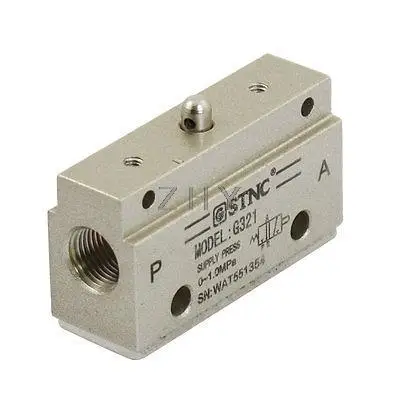 1/" PT 2 Позиция 3 Way поток воздуха Управление Механическая пневматический газовый клапан