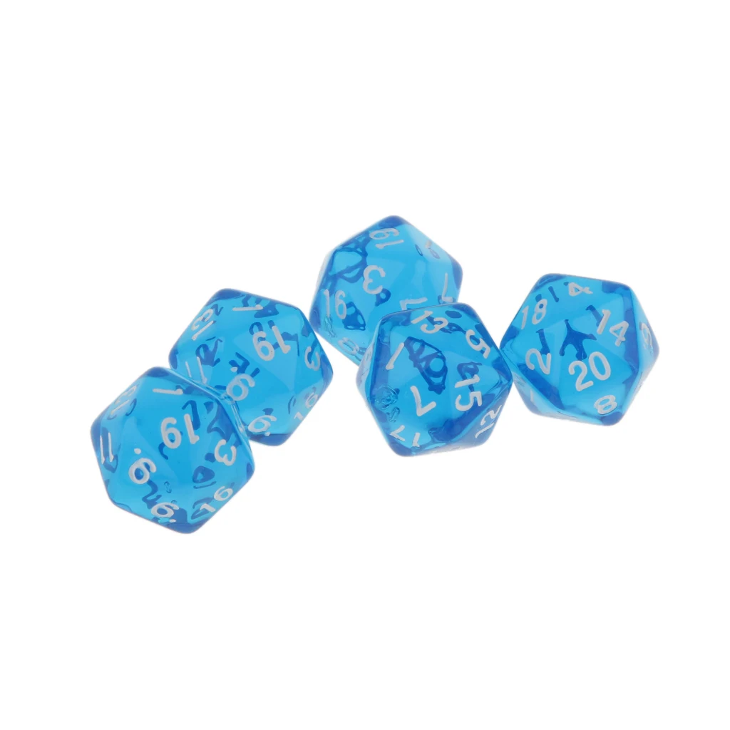 25x драгоценный камень многогранные кости D20 TRPG настольная игра игрушка для подземелья и Драконов