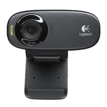 

Logitech C310 1280x720P HD Webcam Computer PC Laptop Web Camera with Microphone for Live Broadcast Video Calling Conference Work