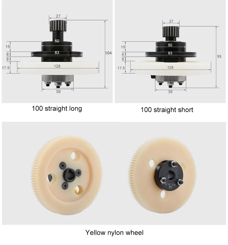 dentes em linha reta excêntrico engrenagem cremalheira