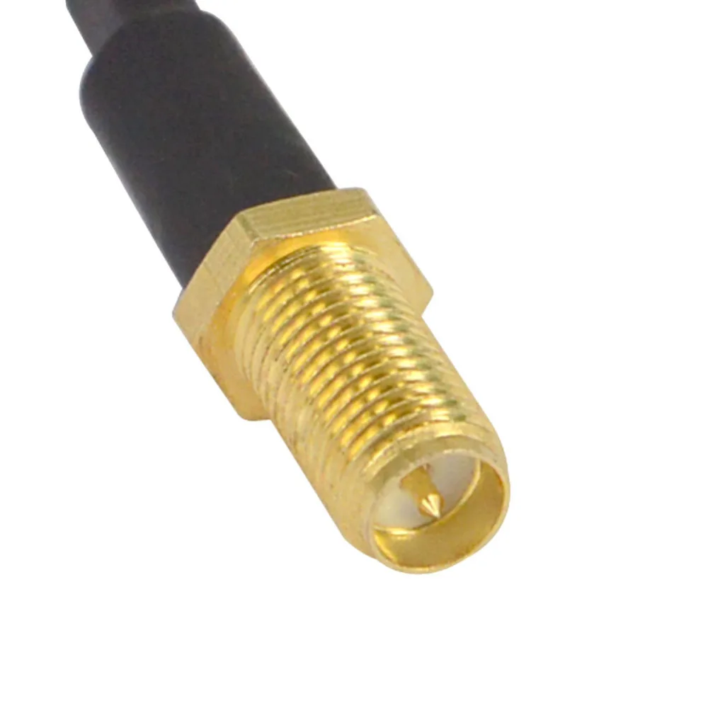50 шт. RP SMA женский до Y Тип 2 X TS9/CRC9 разъем сплиттер-Сумматор кабель косичка RG316 15 см
