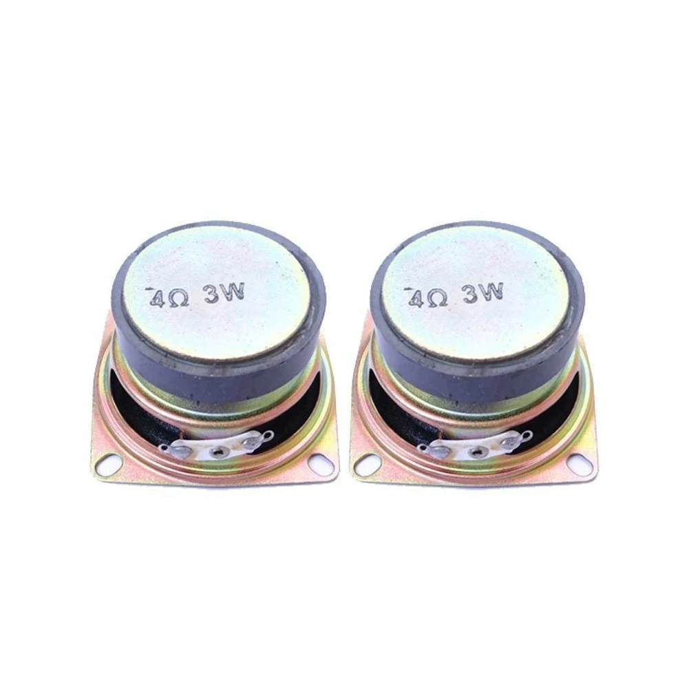 2inch 4ohm Mini Full Range Speaker Bluetooth Speaker DIY Tweeter Mid Woofer Speaker Internal Magnetic 3W Box DIY Accessories