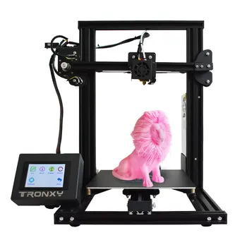 

Tronxy New XY-2 3D printer Large Print Size FDM i3 printer V-slot Touch Screen Continuation Print Hotbed 1.75mm PLA