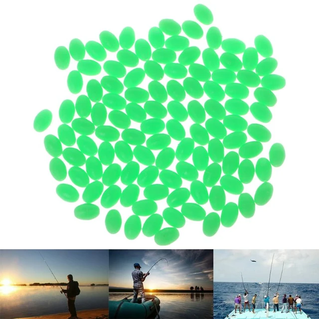 Beads Luminous Fishing Space Beans Float  Fishing Lure Bait Floating Beads  - 100pcs - Aliexpress