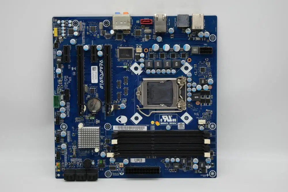 Для DELL RV30W Alienware AURORA R2 DP/N: 0RV30W 1156-pin MATX DDR3 оригинальная подержанная материнская плата