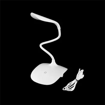 

2020 est Fashion LED Desk Lamp Touch Switch Flexible LED Reading Lamp 3-level Adjusted Brightness Rechargeable Light.
