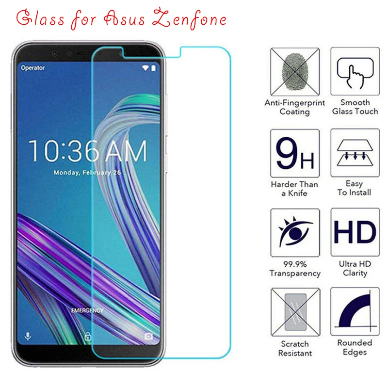 Передняя пленка для Asus Max Plus M2 Pro 9H HD Защитное стекло телефона Selfie M1 закаленное |