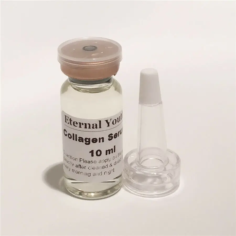 

10ml POWERFUL COLLAGEN GROWTH SERUM LIQUID FIRMING FACE LIFT ACTIVE PEPTIDES