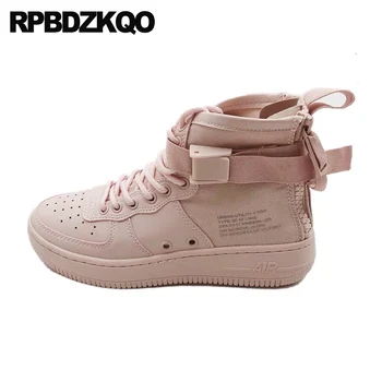 

flats italian female pink genuine leather designer shoes women luxury 2019 trainers high top lace up china sneakers round toe