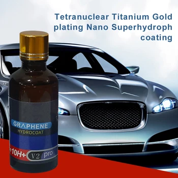

2020New Car Liquid Glass Ceramic Car Coating Nano Ceramics Auto Paint Care Liquid Anti-scratch Super Hydrophobic Glass Coating