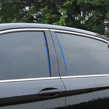 

For Honda 9th Generation Accord Sedan 4-Doo Window Pillar Sticker 6pcs Set