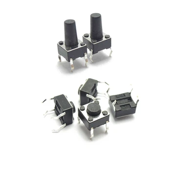 

1000Pcs Through Hole 6*6*10.5/11/11.5/12/12.5/13/13.5/14/14.5/15/15.5/16/16.5/17/17.5/18/18.5/19/19.5/20mm Micro Tactile Switch