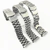 20mm 22mm 24mm Stainless Steel Watch Band Strap Silver Polished Mens Luxury Replacement Metal Watchband Bracelet for seiko ► Photo 2/6