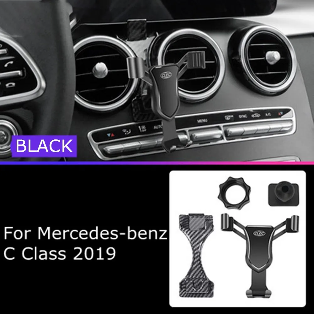 Держатель для смартфона Mercedes Benz C Class W205 S205 C205 A205 2019|Универсальный автомобильный