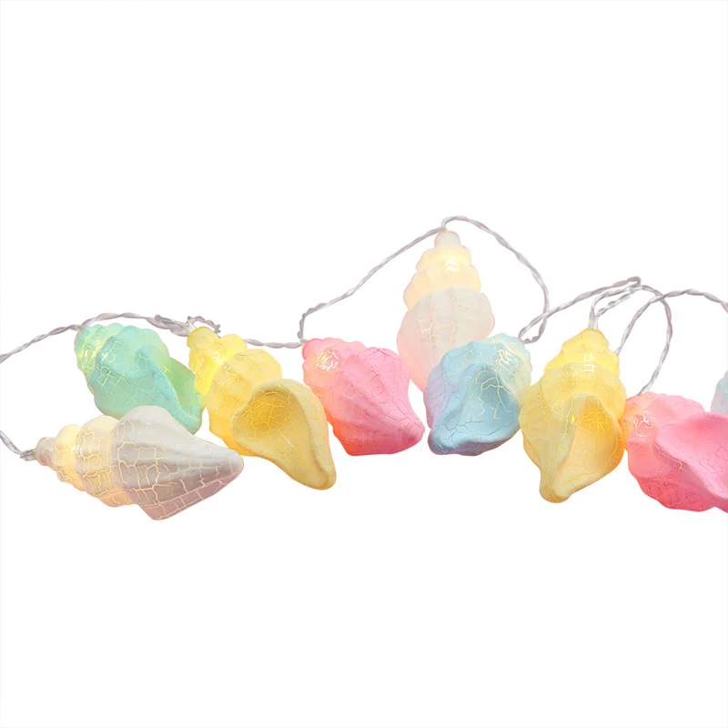 

3M 20LED Multicolor Crackle Conch Fairytale Holiday Party Wedding Garden Birthday Family Decoration Christmas Lights