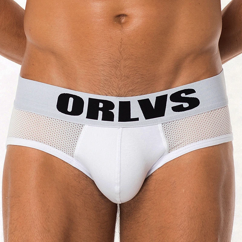 Сексуальное мужское нижнее белье хлопковые сетчатые дышащие трусы Calzoncillo Hombre
