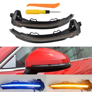 

For Audi A4 A5 B9 S4 S5 RS5 2017 2018 2019 Dynamic Blinker LED Turn Signal Blinker Rearview Indicator Flasher Side Mirror Lights