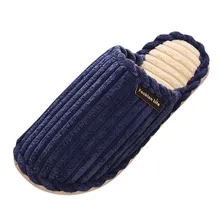 Мужские домашние тапочки для мужчин; вельветовые дизайнерские короткие плюшевые зимние тапочки; удобные нескользящие мужские Тапочки