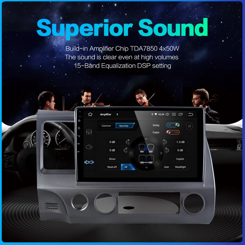 Perfect for Honda Civic 2009 2010 2011 Car Android 9.0 Unit Radio Player Vehicle GPS navigation Right Left Hand Drive Multimedia PC 1 Perfect for Honda Civic 2009 2010 2011 Car Android 9.0 Unit Radio Player Vehicle GPS navigation Right Left Hand Drive Multimedia PC 1