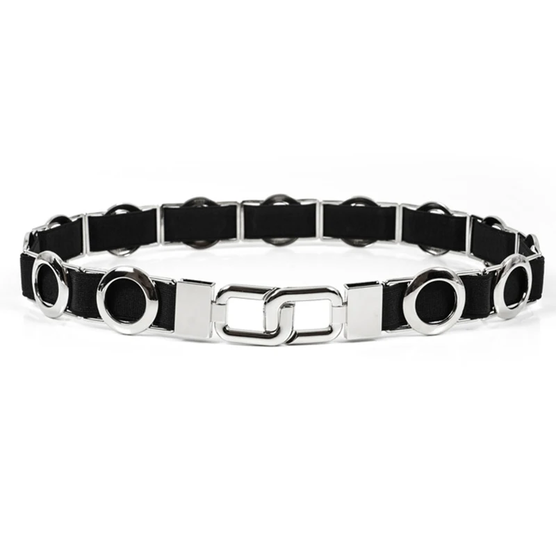 

2020 new elastic wide waistband ladies decoration matching skirt fur slim fit belt all-match jeans fashion ladies belt H-033