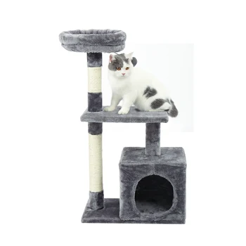 

Hot Selling Pet Climbing Toy Cat Kittens Climbing Tree Five Floors Stable and Comfortable Easily Assemble High Quality Funny