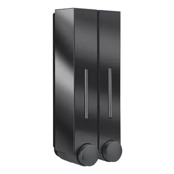 

Wall Mount Washing Lotion Soap clean Shampoo Hand Sanitizer Dispenser 420ML Two-Cup Practical durable safety protection home