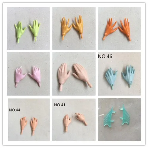 Figuras de acción de superhéroes de manos, colección limitada, accesorios para muñecas