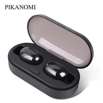 

5.0 Bluetooth Earphones TWS Wireless Headphone 3D Stereo Sound Mini Earbuds With Microphone Power Bank Support All Smart Phone